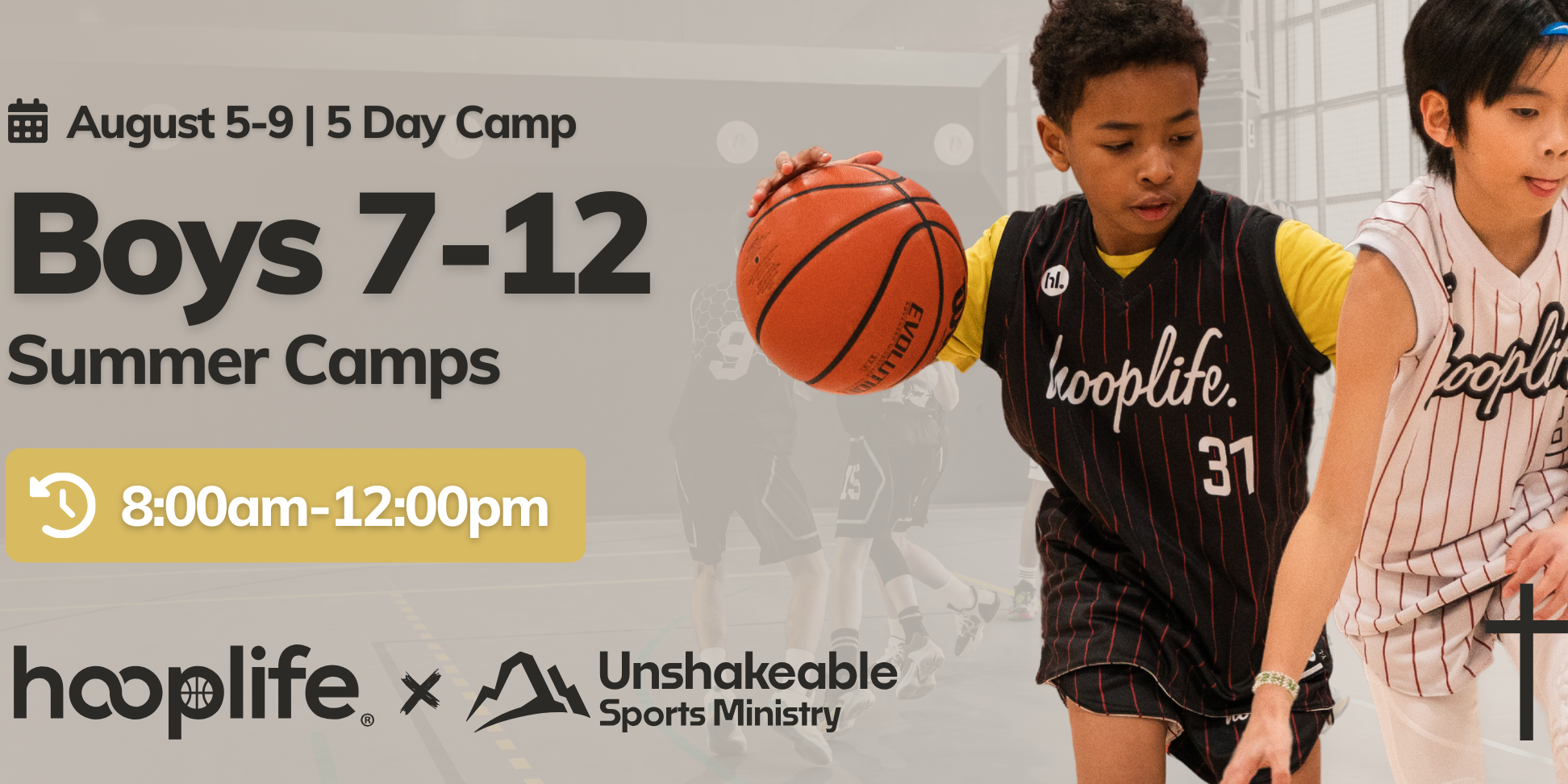 Unshakeable Sports Camp | Boys 7-12 | August 5-9