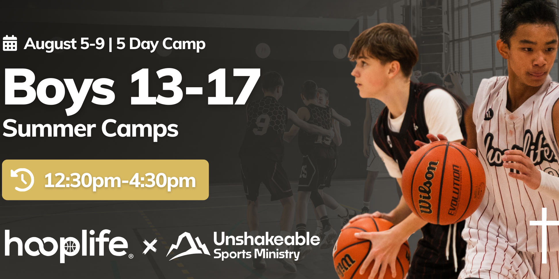 Unshakeable Sports Camp | Boys 13-17 | August 5-9