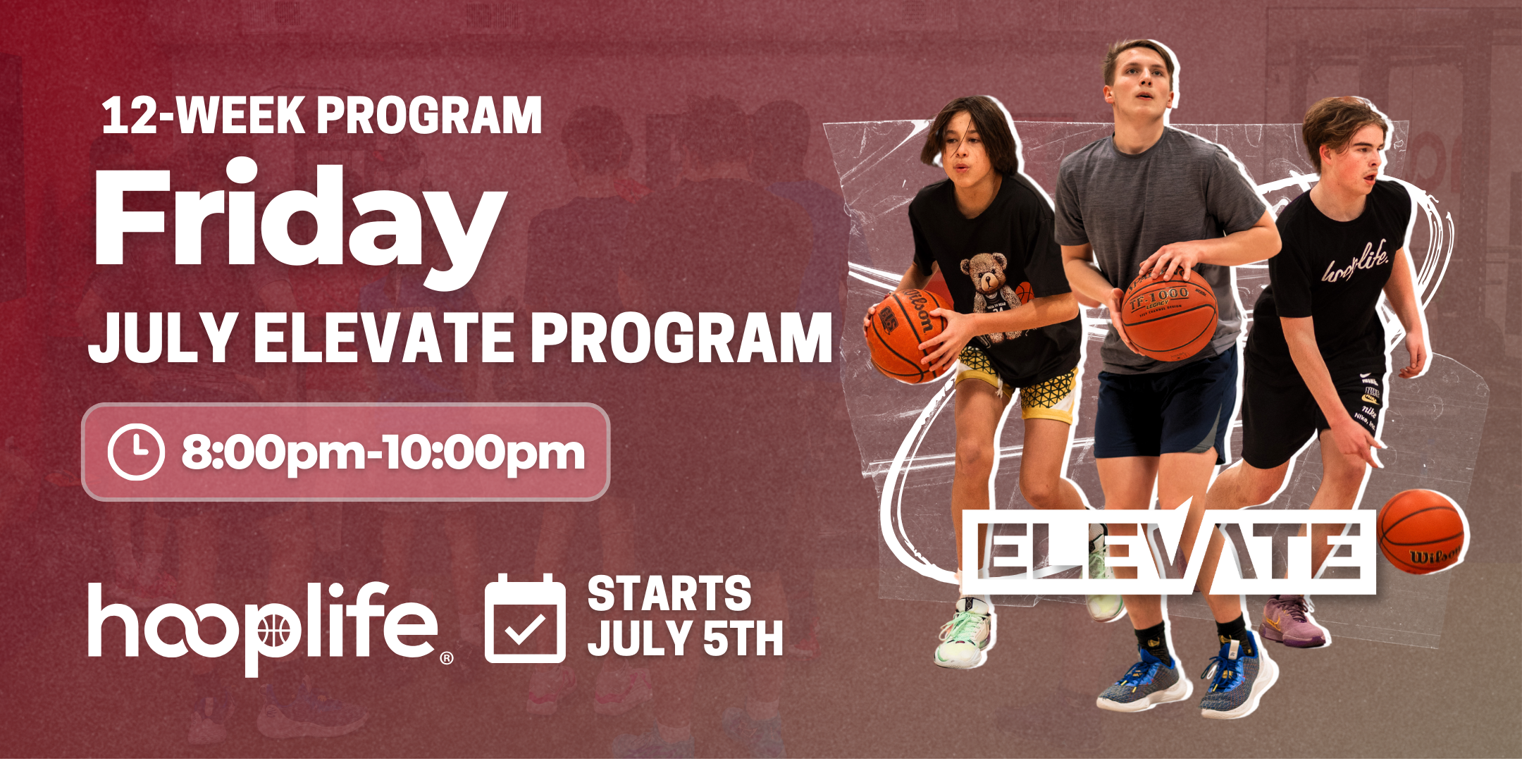 Ages 14-17 Friday Advanced Elevate Program