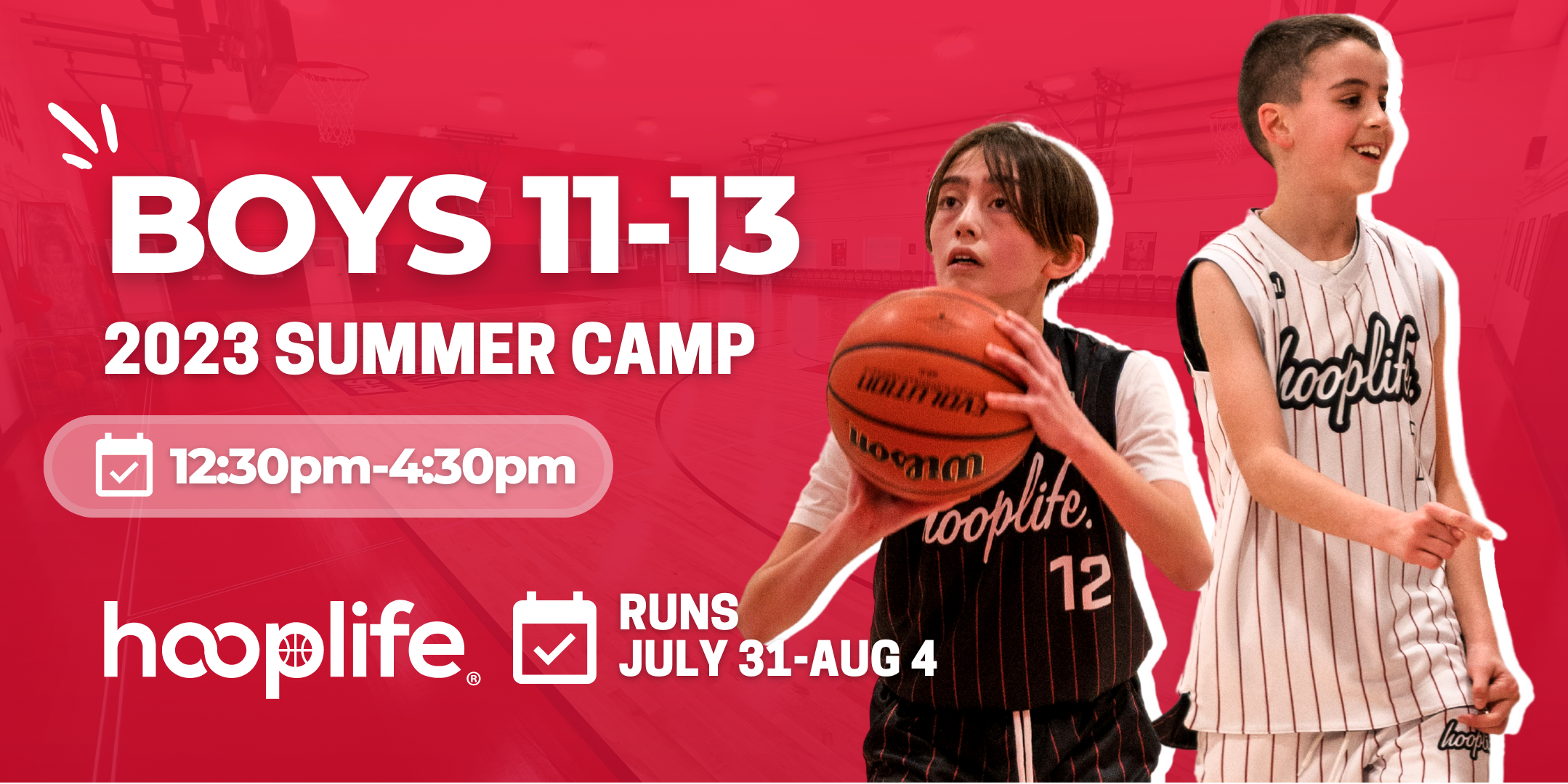 Boys 11-13 Summer Camp | July 31 - Aug 4