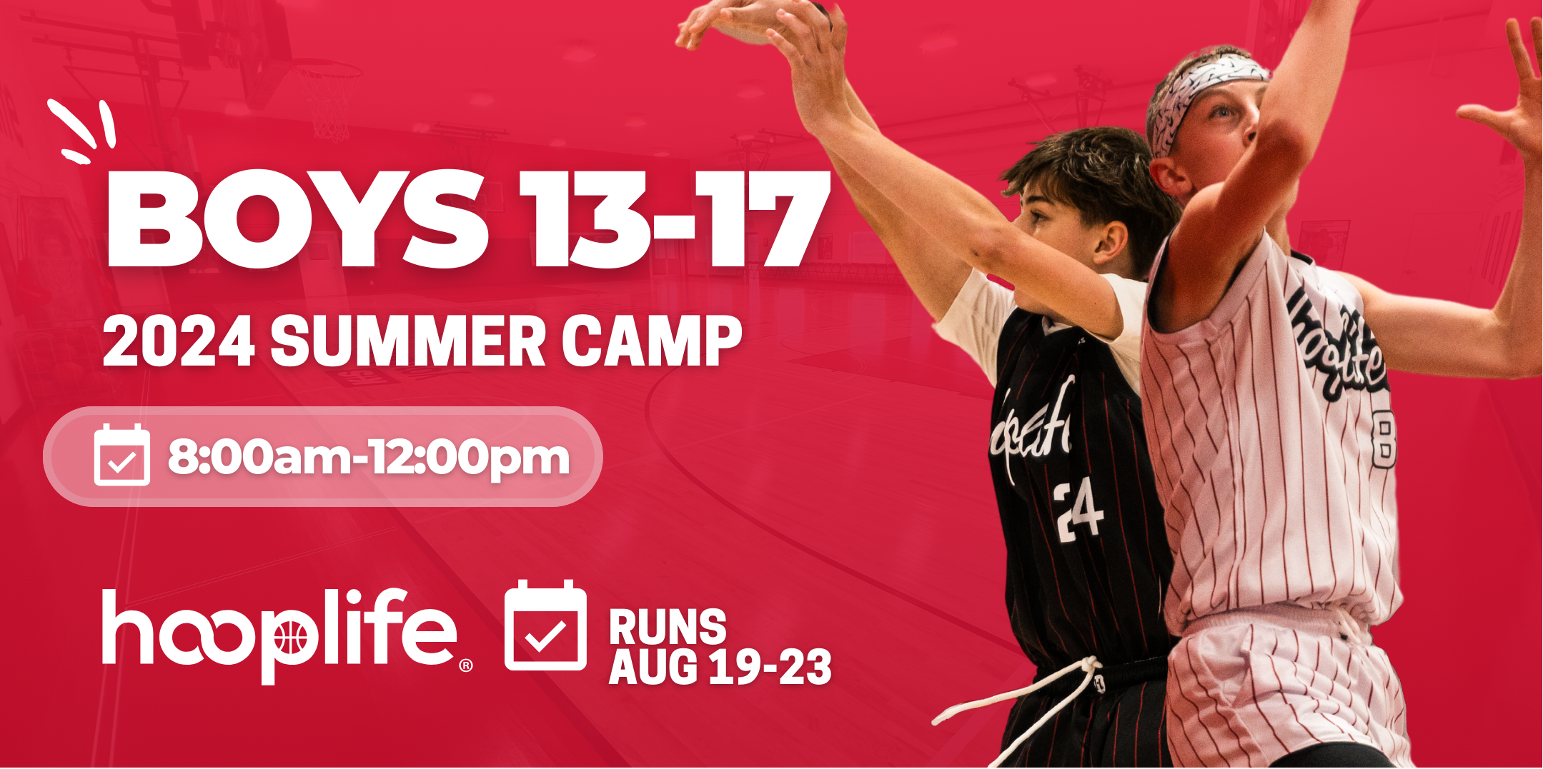 Boys 13-17 Summer Camp | Aug 19-23