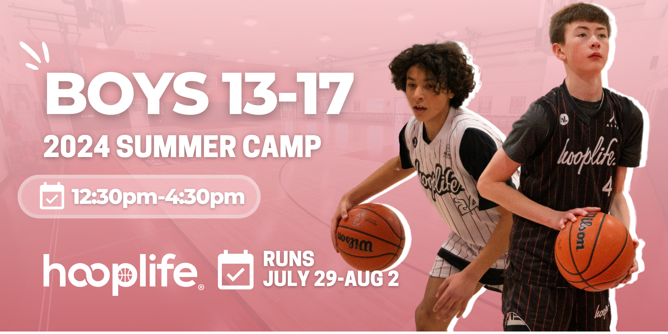 Boys 13-17 Summer Camp | July 29-Aug 2