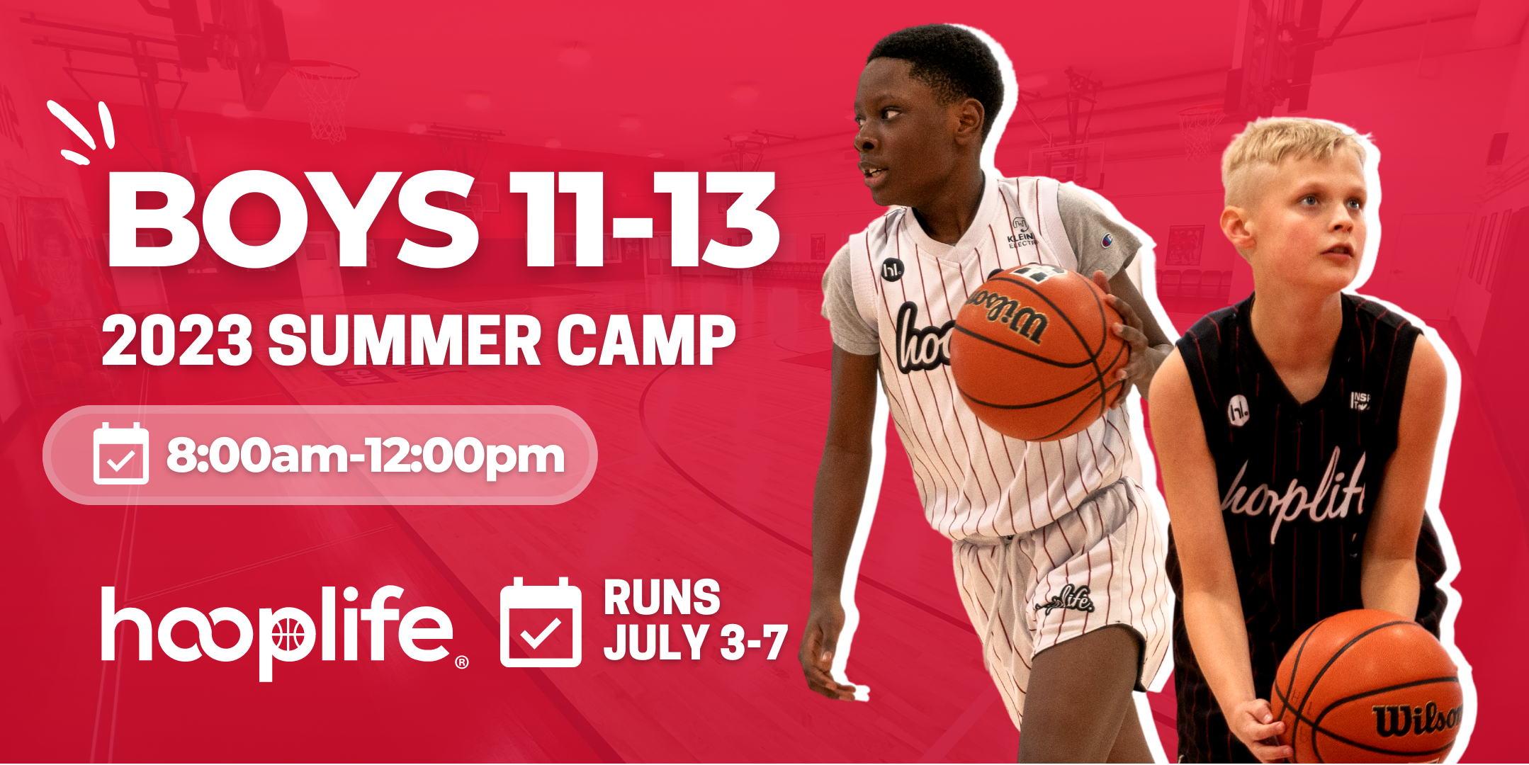 Boys 11-13 Summer Camp | July 3-7